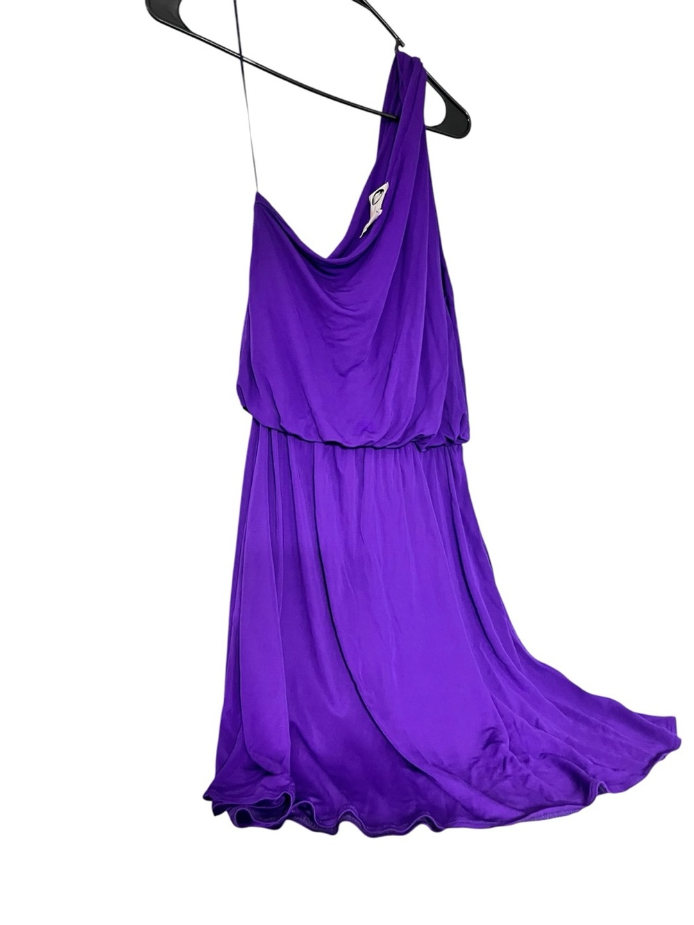 Lanvin Purple One-Shoulder Women's Dress sz M